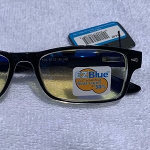 PIRANHA:  Black NWT EZ Blue Lens Technology